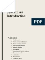 Syntax Tree Diagram