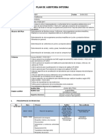 Plan de Auditoria 17025