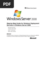 Step-By-Step Guide For Windows Deployment Services in Windows Server 2008