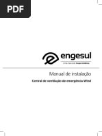 Manual - Central de Ventilacao de Emergencia Wind Detector de Fumaca A Central