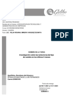 Investigación Sobre Las Variaciones Del Tipo de Cambio en Los Últimos 3 Meses