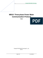 ME631 Modbus RTU Communication Protocol V3.4.181101 en