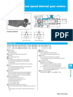 High Torque Low Speed Internal Gear Motors CR Series: Model Code