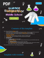 Science Subject For Middle School - 7th Grade - DNA in Biology by Slidesgo