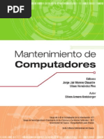 Mantenimiento de Computadores