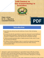 Apllication of Nano Technology in Horticulture