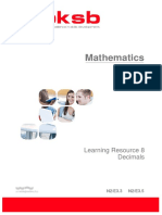 LR 08 Maths E3 Decimals