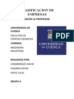 Clasificacion de Empresas