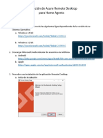 Proceso de Instalacion Azure Remote Desktop