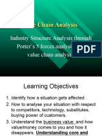 Value Chain Analysis and Five Force Analysis