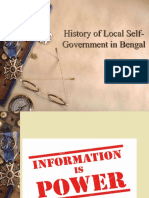 History of Local Government in Bengal