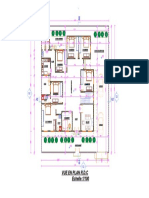 Vue en Plan R.D.C Echelle 1/100: A1 A1 A2 A2