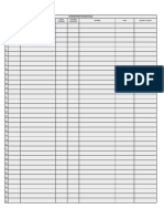 Tabla de Tornillos y Conexiones Neumaticas