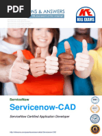 Servicenow CAD