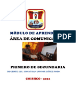 Módulo de Comunicacion - I Secundaria