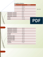 Programa Arquitectonico