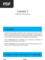 Lecture 3 Reconnaisance