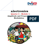 Electronics Quarter 3 - Module 1: Amplitude and Frequency Modulation