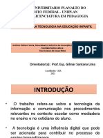 Modelo - Slides em Branco - Tecnologia Na Educação