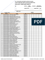 1 Bio-Csc Class List Nce 100L Regular