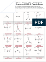 UNIT 2 - Assignment 8 - Lewis Structures VSEPR Polarity Remix - Answer Key Complete