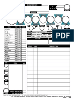 Fallout TTRPG Character Sheet