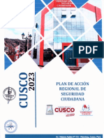 Plan de Acción Regional de Seguridad Ciudadana 2023 - PRIMERA PARTE