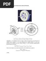 Cálculo Del Momento de Inercia de La Rueda de Maxwell