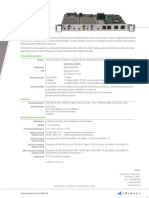 SPEC SHEET Evolution XLC M Line Card