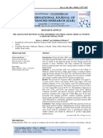 The Association Between Eating Disorders and Stress Among Medical Student: A Cross-Sectional Study