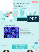 Cell Theory Structure Function Cell Types Pro and Eukar