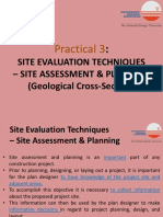 Practical 3 Site Technique Evaluation