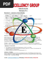 Fiche de TD Pa Et 2ndc