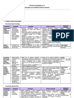 Proyecto de Aprendizaje CICLO VII 3° y 4°