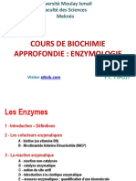 Enzymologie Approfondie