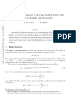 Schur Function Expansion For Normal Matrix Model and Associated Discrete Matrix Models