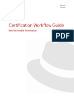 Ansible Certification Workflow Guide