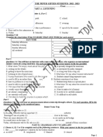 GRADE 9 Test JUNE 20