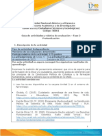 Guía de Actividades y Rúbrica de Evaluación - Unidad 2 - Fase 2 - Profundización