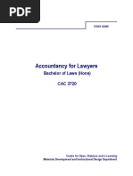 Accountancy For Lawyers Study Guide - Language Edited 02 April 2020 Final Version ID-1