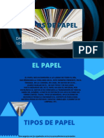 Tipos de Papel