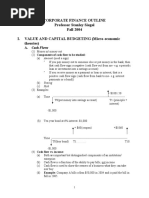 CorpFinance Siegal Fall 04