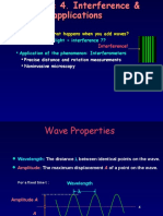 Lecture 04 - Interference and Applications