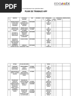 Plan de Trabajo Apf