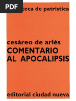 CESÁREO de ARLÉS - Comentario A Apocalipsis