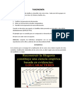 Tema 5. Clasificación y Taxonomía.