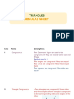 Triangles in One Shot - Class X