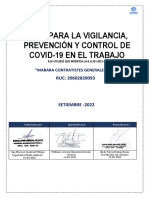 Plan Covid Mabara Contratistas Generales SCRL - 2022