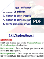 Cours Hydrauliques