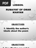 Rubaiyat of Omar Khayam